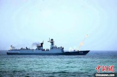 东部战区海军三艘舰艇组织实战化训练